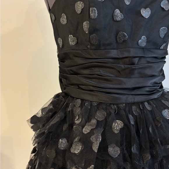 Betsey Johnson Black Evening Strapless Dress - Picture 6 of 13